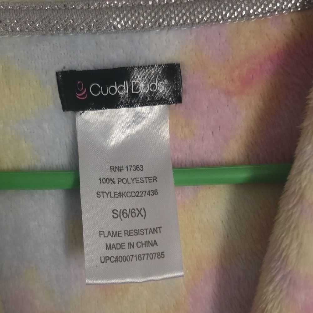 Cuddl Duds Kids Tie-Dye Pajama Robe - Picture 2 of 7